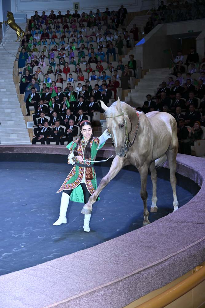 The fame of Akhal-teke horses grows in the world